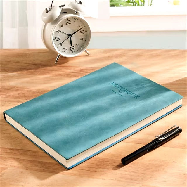 Hardcover Faux Leather Daily Journal