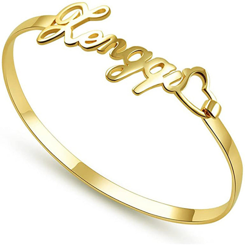 Customized Stainless Steel Bangle