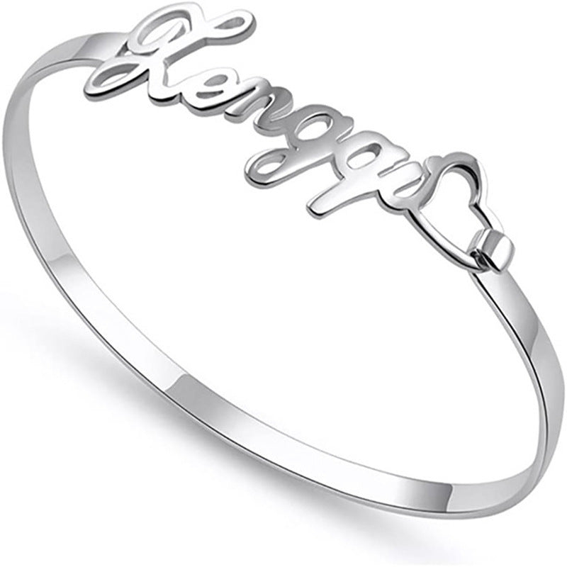Customized Stainless Steel Bangle