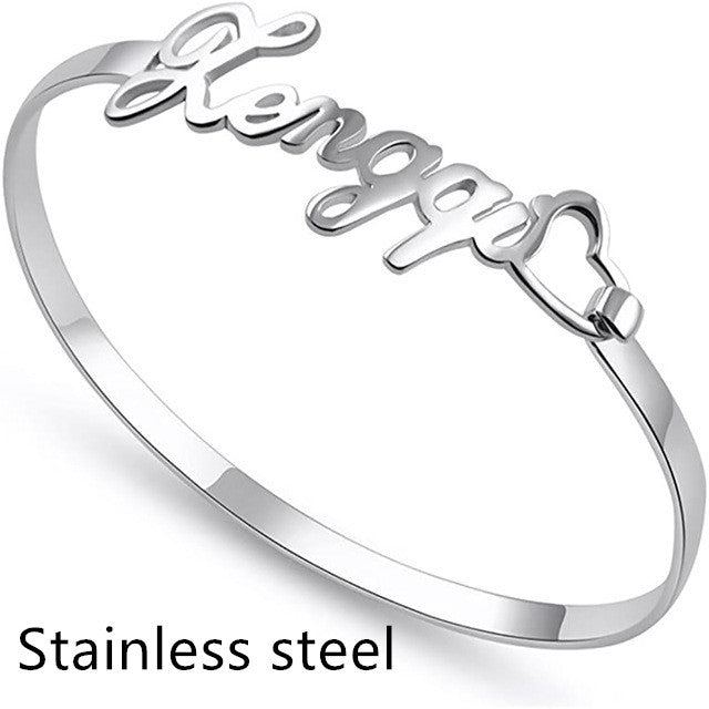 Customized Stainless Steel Bangle