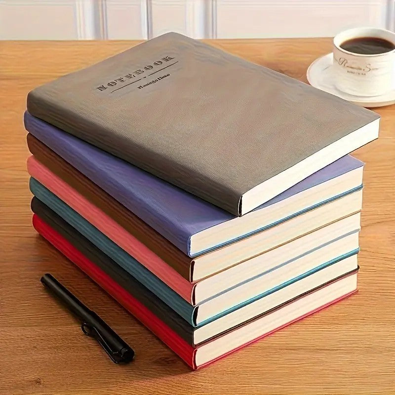 Hardcover Faux Leather Daily Journal