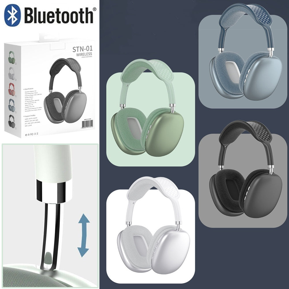 Wireless Bluetooth Headphones With Noise Cancelling Over-Ear Sport Earphones