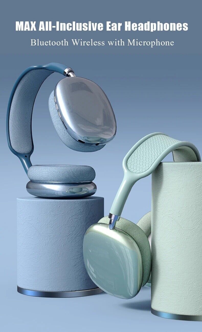 Wireless Bluetooth Headphones With Noise Cancelling Over-Ear Sport Earphones