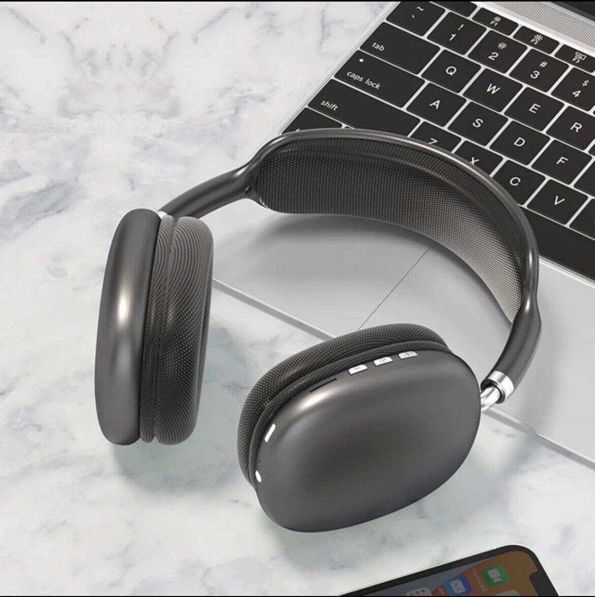 Wireless Bluetooth Headphones With Noise Cancelling Over-Ear Sport Earphones