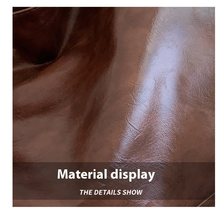 Leather Shoulder Tote