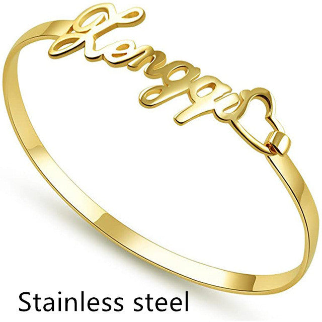 Customized Stainless Steel Bangle