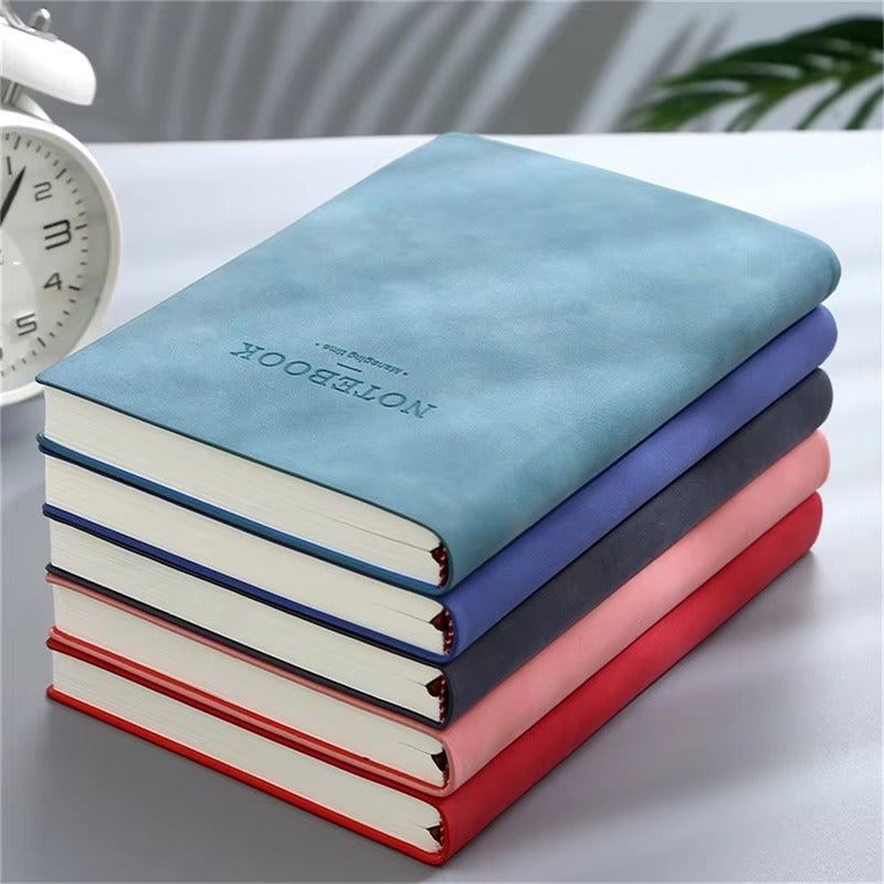 Hardcover Faux Leather Daily Journal