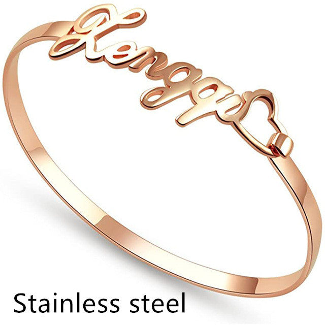 Customized Stainless Steel Bangle