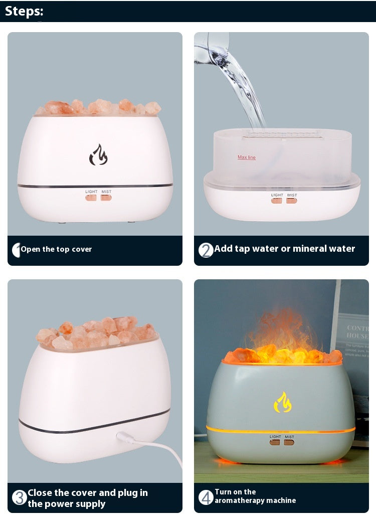 Salt Flame Humidifier Bliss