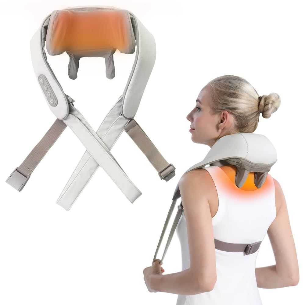 RelaxEase Shiatsu Neck Back Massager