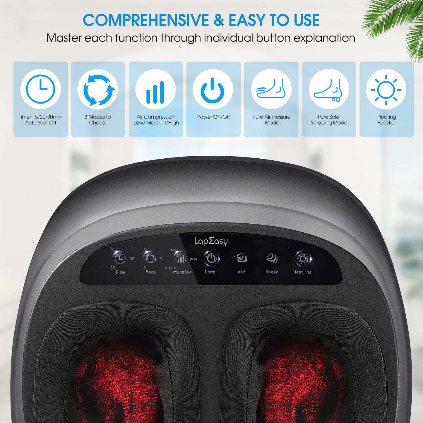 HeatWave Foot Massager Luxury