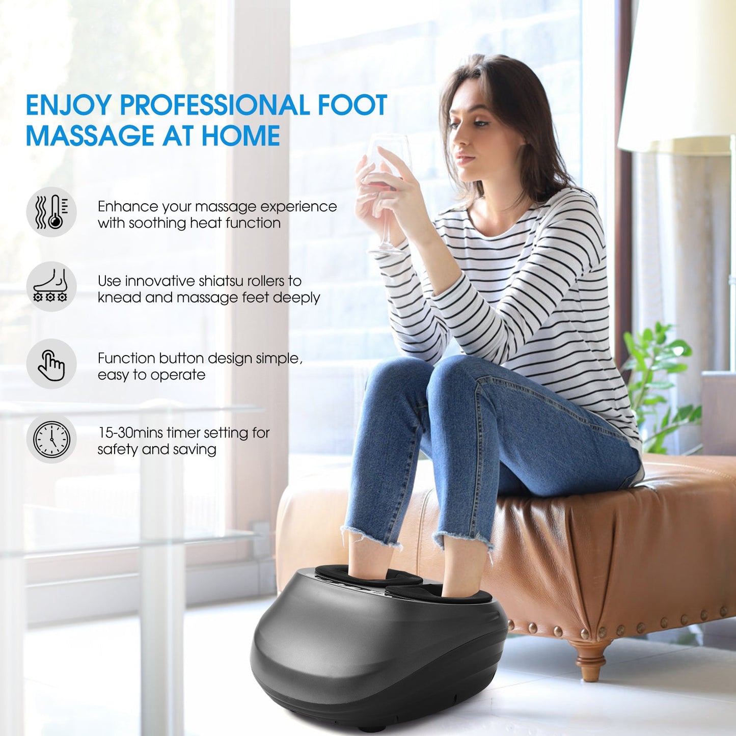 HeatWave Foot Massager Luxury